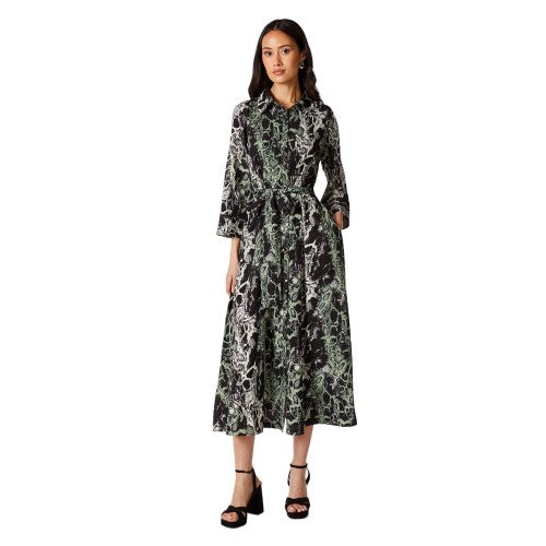 Front - Principles Womens/Ladies Snake Print Shirt Dress
