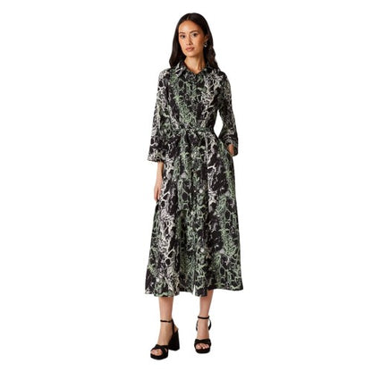 Front - Principles Womens/Ladies Snake Print Shirt Dress