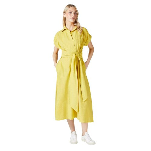 Front - Principles Womens/Ladies Front Tie Midi Dress