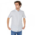 Front - Maine Mens Peak Ditsy Print Short-Sleeved Shirt