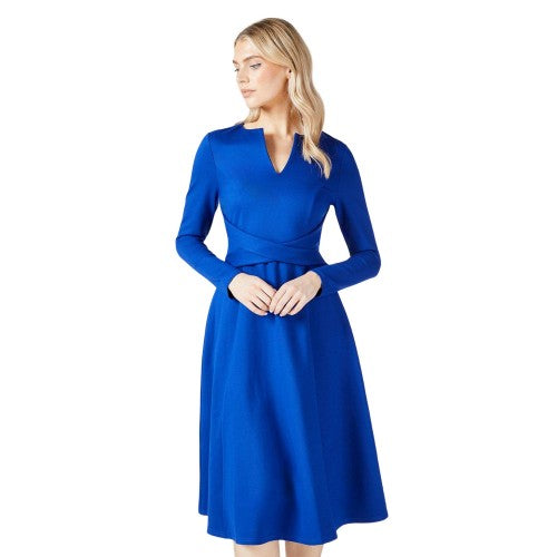 Front - Principles Womens/Ladies Ponte Waist Detail Midi Dress