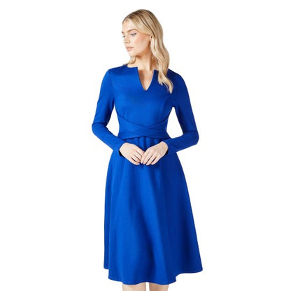 Front - Principles Womens/Ladies Ponte Waist Detail Midi Dress