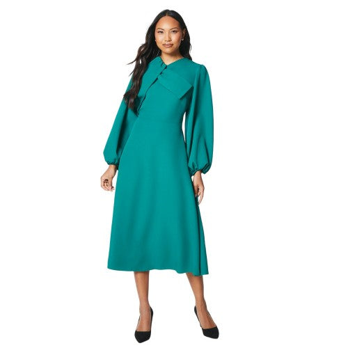 Front - Principles Womens/Ladies Crepe Bow Detail Midi Dress