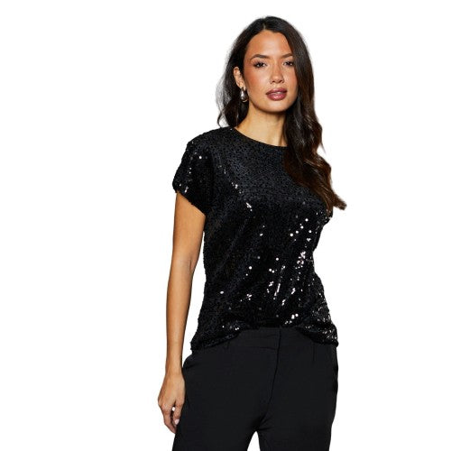 Front - Principles Womens/Ladies Sequin Top