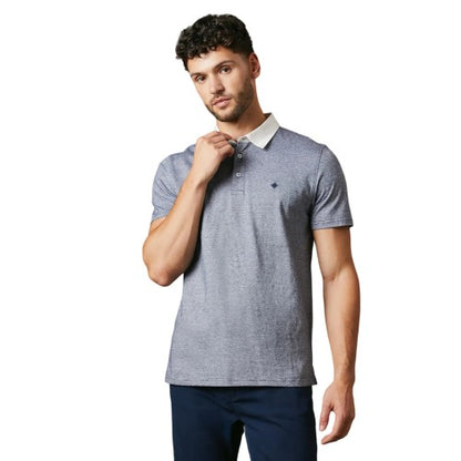 Front - Maine Mens Seattle Stripe Polo Shirt