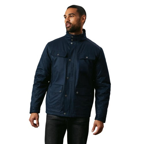 Front - Maine Mens Four Pocket Wadded Jacket