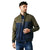 Front - Maine Mens Two Tone Full Zip Jacket