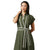 Front - Principles Womens/Ladies Contrast Detail Collared Midi Dress