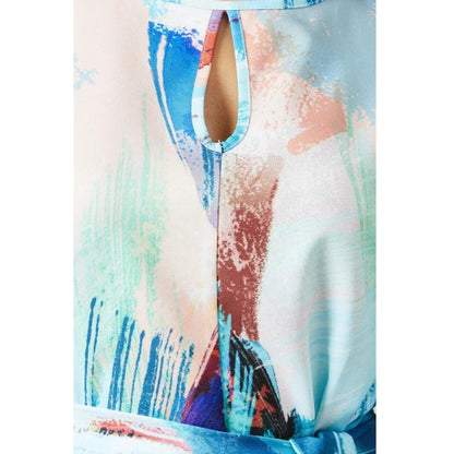Front - Principles Womens/Ladies Abstract Piped Midi Dress