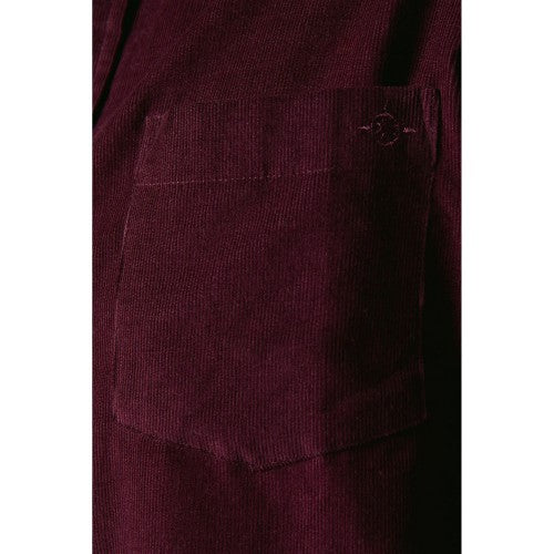 Front - Maine Mens Corduroy Long-Sleeved Shirt