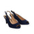 Front - Good For The Sole Womens/Ladies Evelyn Peep Toe Wide Court Shoes