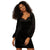 Front - Dorothy Perkins Womens/Ladies Velvet Sweetheart Mini Dress