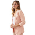 Front - Dorothy Perkins Womens/Ladies Ruched Blazer