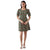 Front - Dorothy Perkins Womens/Ladies Ditsy Print Petite Short-Sleeved Mini Dress