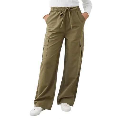 Front - Dorothy Perkins Womens/Ladies Drawstring Cargo Trousers