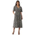 Front - Dorothy Perkins Womens/Ladies Ikat Button-Down Midi Dress