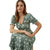 Front - Dorothy Perkins Womens/Ladies Ditsy Print Short-Sleeved Midi Dress