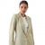 Front - Dorothy Perkins Womens/Ladies Stripe Turned Up Cuff Blazer