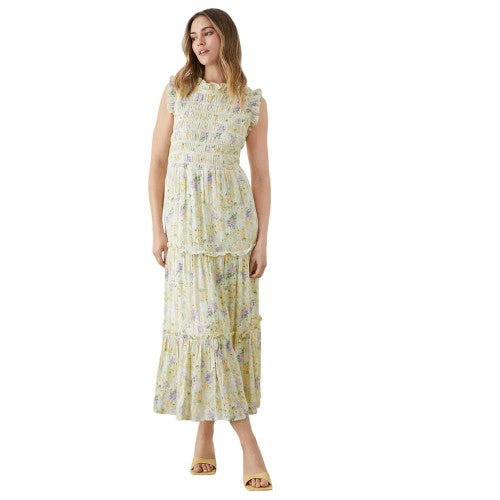 Front - Dorothy Perkins Womens/Ladies Floral Tiered Midi Dress