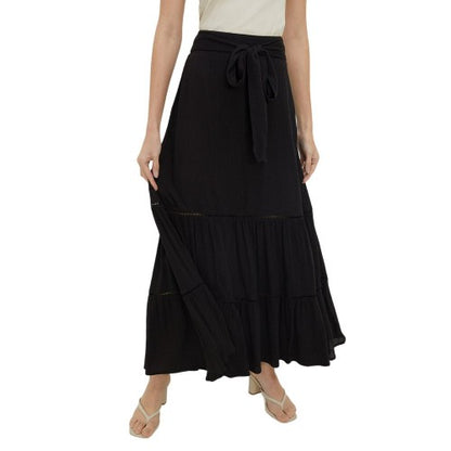 Front - Dorothy Perkins Womens/Ladies Tiered Maxi Skirt