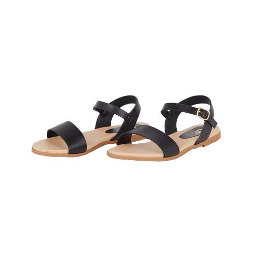 Front - Dorothy Perkins Womens/Ladies Faye Flat Heel Extra Wide Sandals