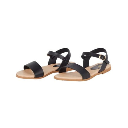 Front - Dorothy Perkins Womens/Ladies Faye Flat Heel Extra Wide Sandals