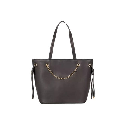 Front - Faith Womens/Ladies Alice Chain Detail Tote Bag