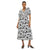 Front - Dorothy Perkins Womens/Ladies Floral Shirred Waist Midi Dress