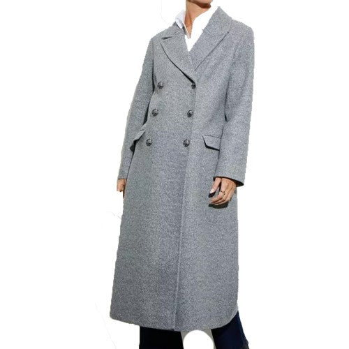Front - Dorothy Perkins Womens/Ladies Longline Military Button Petite Coat
