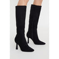 Front - Faith Womens/Ladies Kimmy Pointed Knee-High Boots