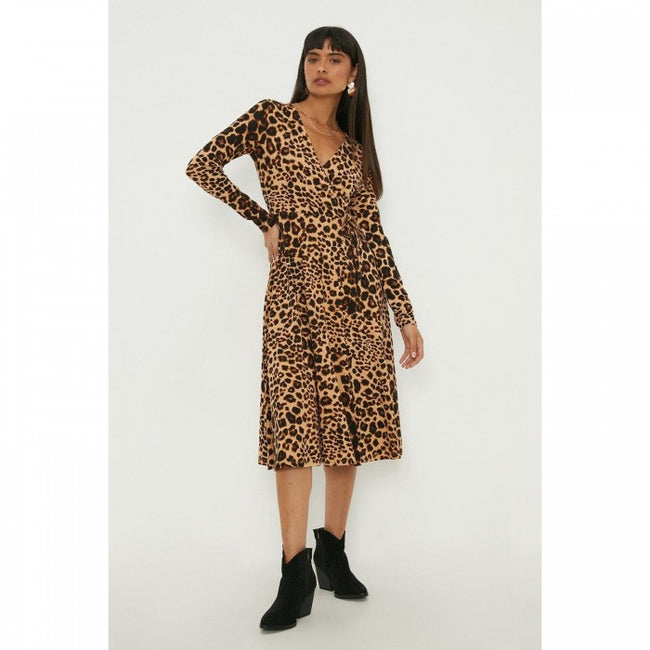 Dorothy perkins leopard dress clearance