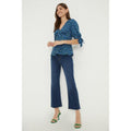 Front - Dorothy Perkins Womens/Ladies Stretch Crop Kickflare Jeans