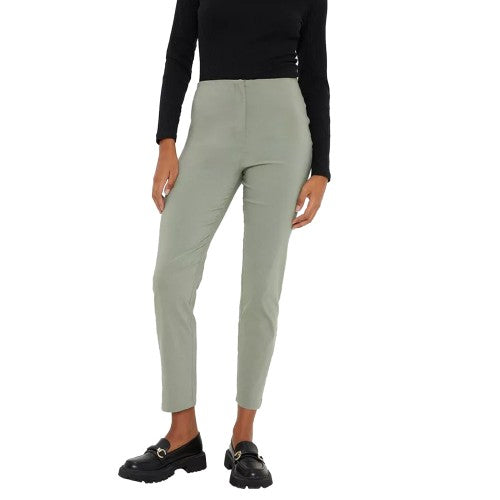 Front - Dorothy Perkins Womens/Ladies Bengaline High Waist Slim Trousers