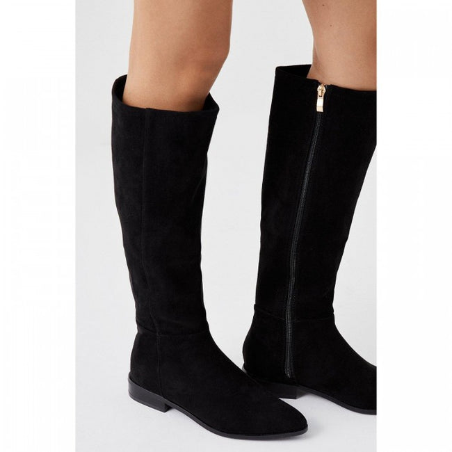 Dorothy Perkins Womens/Ladies Karlee Faux Suede Flat Knee-High