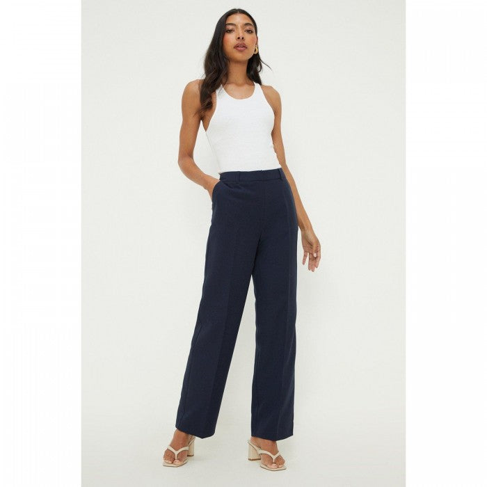 Front - Dorothy Perkins Womens/Ladies Straight Leg Trousers