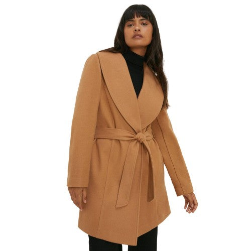 Front - Dorothy Perkins Womens/Ladies Wrap Coat
