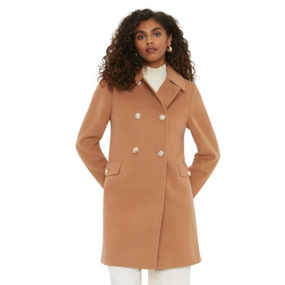 Front - Dorothy Perkins Womens/Ladies Dolly Military Button Coat