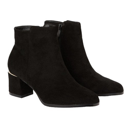 Front - Dorothy Perkins Womens/Ladies Alice Block Heel Ankle Boots
