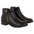 Front - Good For The Sole Womens/Ladies Mira Side Zip Ankle Boots