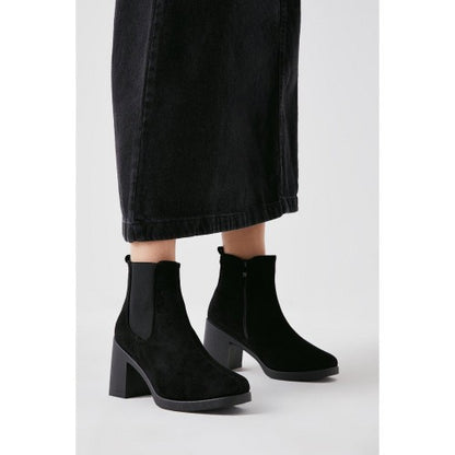 Front - Dorothy Perkins Womens/Ladies Alo Heeled Chelsea Boots