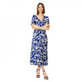 Front - Dorothy Perkins Womens/Ladies Floral V Neck Midi Dress