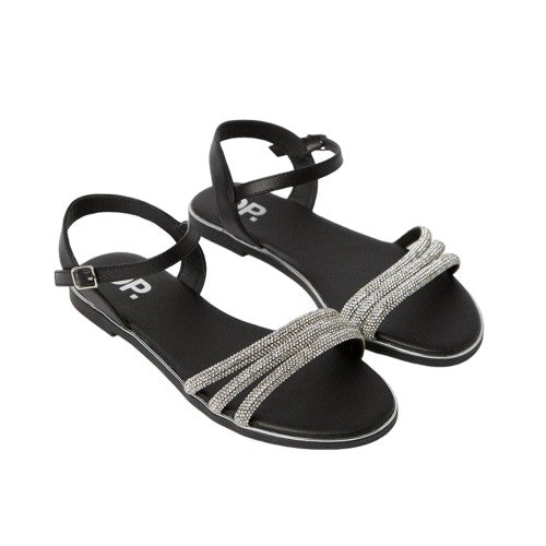 Front - Dorothy Perkins Womens/Ladies Fern Embellished Wide Flat Sandals