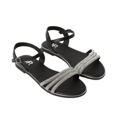 Front - Dorothy Perkins Womens/Ladies Fern Embellished Wide Flat Sandals