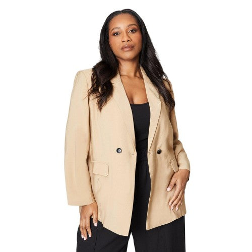 Front - Dorothy Perkins Womens/Ladies Double-Breasted Plus Blazer