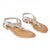Front - Faith Womens/Ladies Mara Jewelled T-Bar Flat Sandals