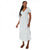 Front - Dorothy Perkins Womens/Ladies Ditsy Print Shirred Waist Midi Dress