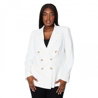 Front - Dorothy Perkins Womens/Ladies Double-Breasted Curved Blazer