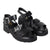 Front - Faith Womens/Ladies Mickey Triple Strap Chunky Heel Sandals