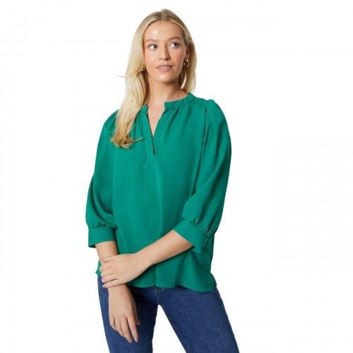 Front - Dorothy Perkins Womens/Ladies Plain Overhead Blouse