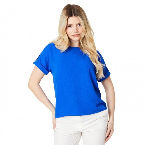 Front - Dorothy Perkins Womens/Ladies Roll Sleeve Blouse
